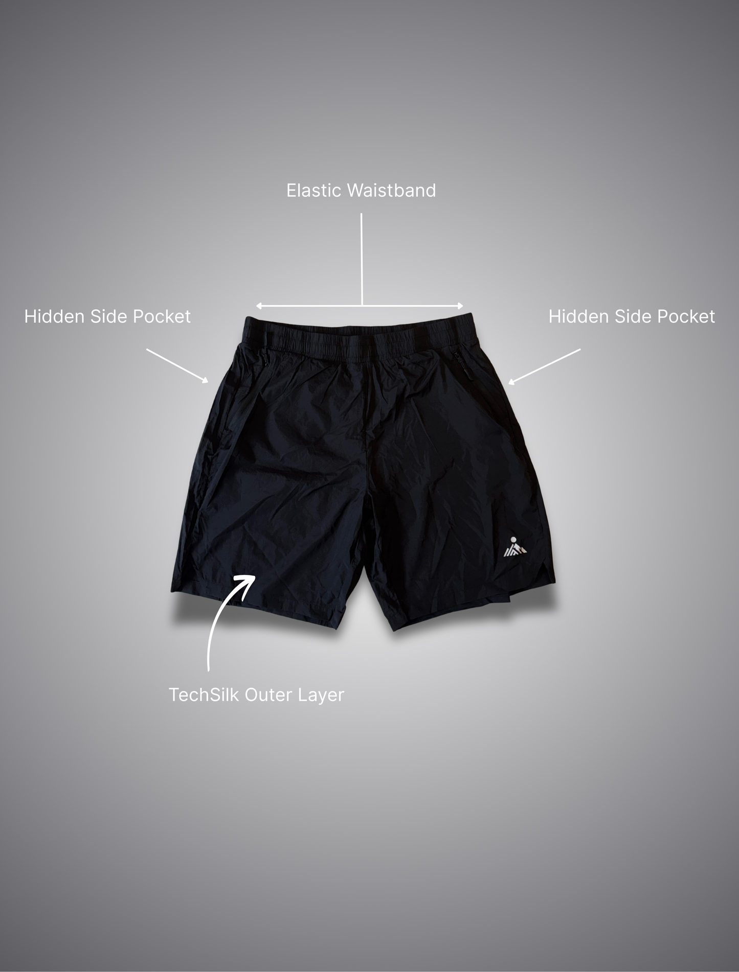 TechSilk 2 in 1 Shorts
