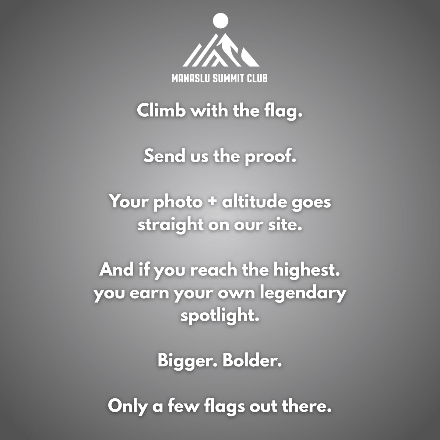 Summit Flag - Manaslu ClothingNavy