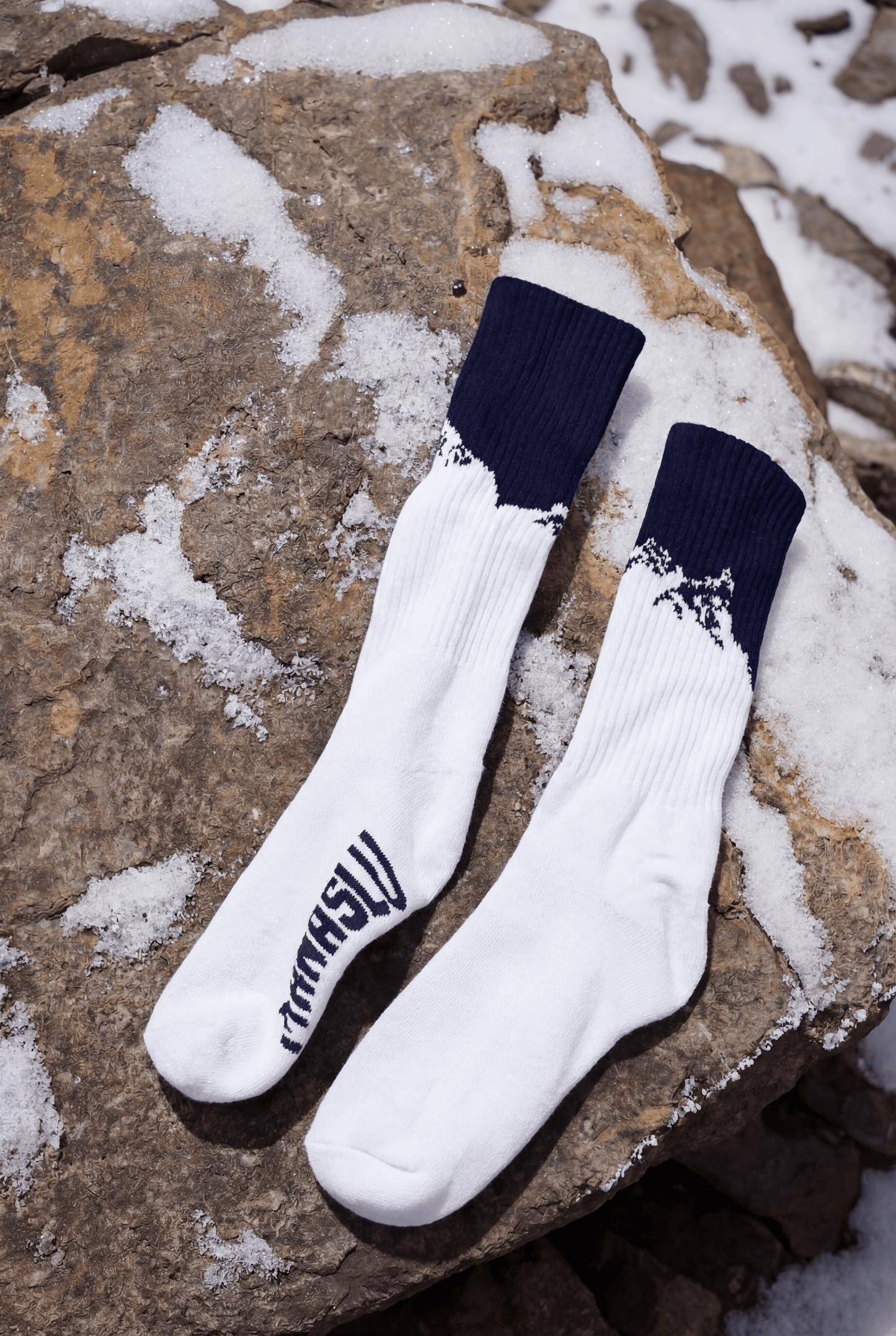 Hiking Socks White