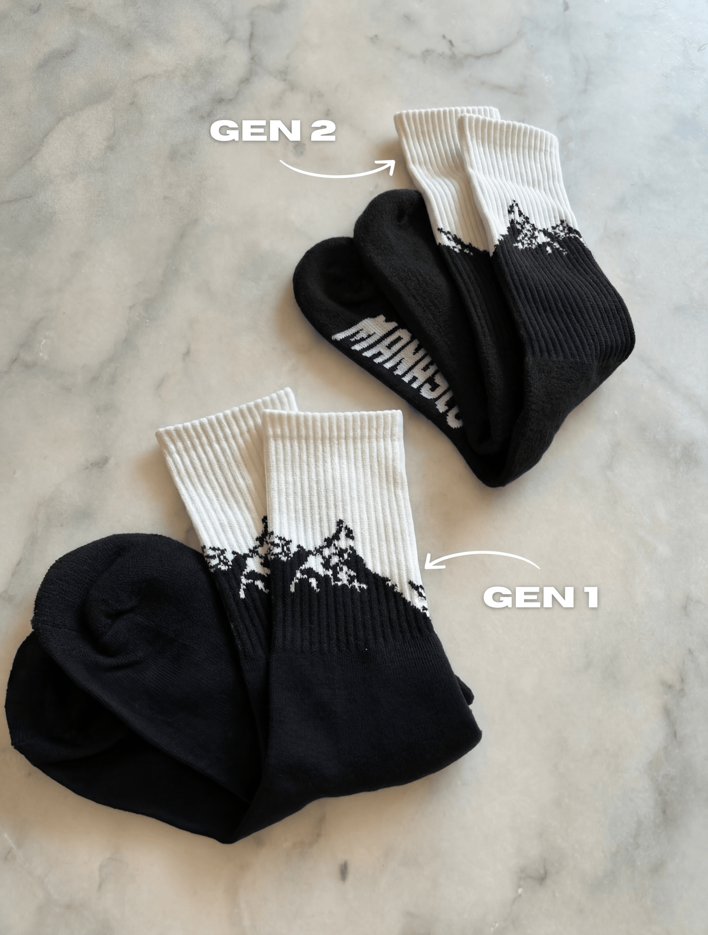 Hiking Socks Noir