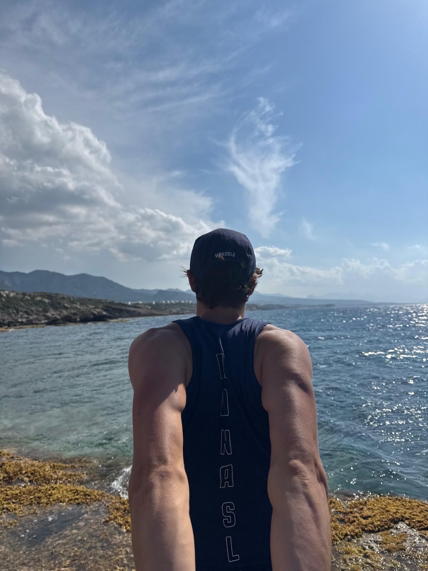 Flowlite Singlet - Manaslu ClothingSNavy