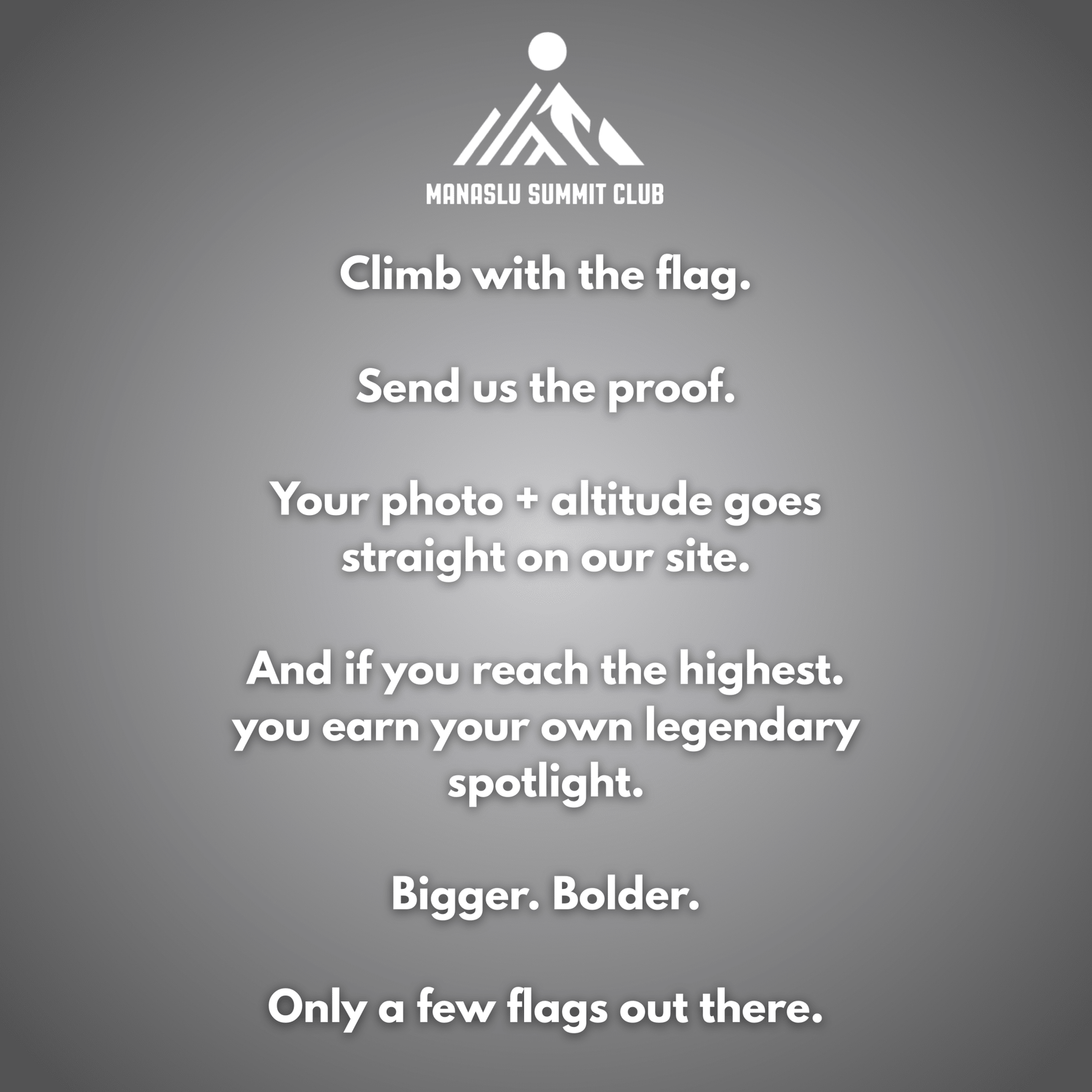 Summit Flag - Manaslu ClothingNavy
